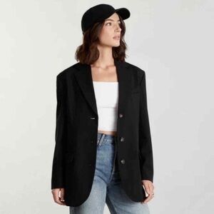 Everlane 80s blazer size 2 / black